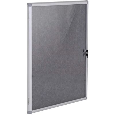 MCW Schaukasten Q51 Aluminium Abschließbar 95x68x7cm Grau MCW Schaukasten Q51 Aluminium Abschließbar 95x68x7cm Grau