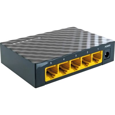 Schwaiger® Netzwerkswitch 5 Port 1000Mbit/s Schwaiger® Netzwerkswitch 5 Port 1000Mbit/s