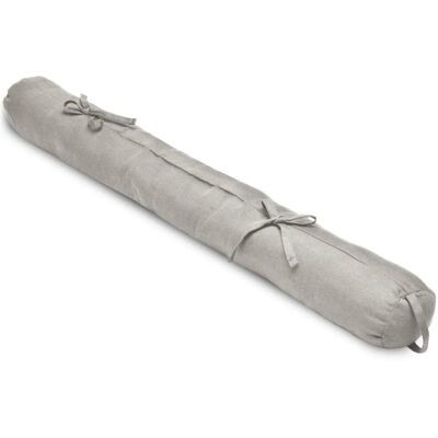 Beautissu Viento Zugluftstopper 10x100cm Hellgrau Beautissu Viento Zugluftstopper 10x100cm Hellgrau