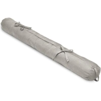 Beautissu Viento Zugluftstopper 10x90cm Hellgrau Beautissu Viento Zugluftstopper 10x90cm Hellgrau