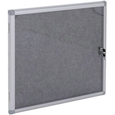 MCW Schaukasten Q51 Aluminium Abschließbar 65x68x7cm Grau MCW Schaukasten Q51 Aluminium Abschließbar 65x68x7cm Grau