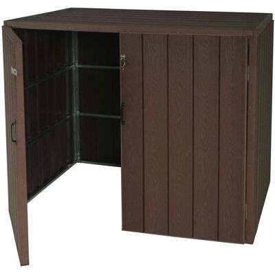 MCW Gartenhaus + Gartenschrank - J28-2-4-P MCW Gartenhaus + Gartenschrank - J28-2-4-P