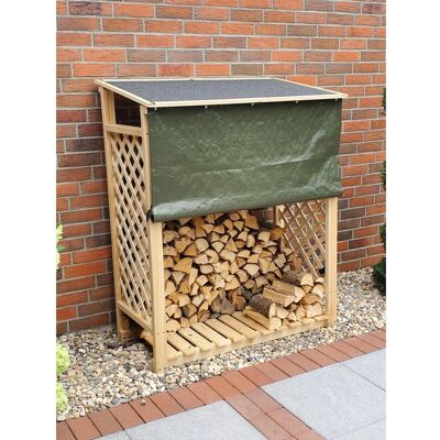 PROMADINO - SPEYER - 119.5 x 148 x 68 cm - Kaminholzregal PROMADINO - SPEYER - 119.5 x 148 x 68 cm - Kaminholzregal