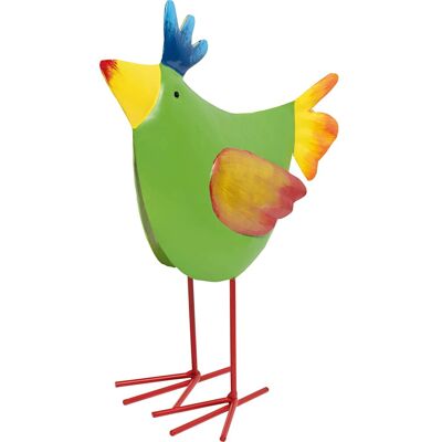 Deko-Figur Huhn 27 cm x 11 cm 24 cm Bunt Deko-Figur Huhn 27 cm x 11 cm 24 cm Bunt