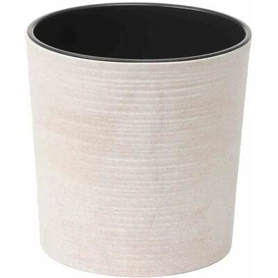 Siena Garden Pflanzgefäß Eco Lens Weiß Ø 25 cm x 25,5 cm Siena Garden Pflanzgefäß Eco Lens Weiß Ø 25 cm x 25,5 cm
