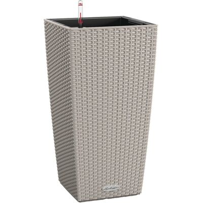 Lechuza® Pflanzgefäß Cubico Cottage 40 cm x 40 cm x 75 cm Sandbraun Lechuza® Pflanzgefäß Cubico Cottage 40 cm x 40 cm x 75 cm Sandbraun