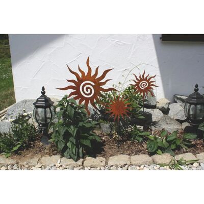 Ferrum Art Design Gartenstecker Sonne Gr. II 128 cm Edelrost Ferrum Art Design Gartenstecker Sonne Gr. II 128 cm Edelrost