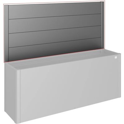 Biohort Sichtschutz für HochBeet 4 m x 1 m ohne Acrylglas Dunkelgrau-Metallic Biohort Sichtschutz für HochBeet 4 m x 1 m ohne Acrylglas Dunkelgrau-Metallic