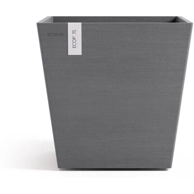 Ecopots Pflanztopf Rotterdam Grau 35,2 cm x 34 cm Ecopots Pflanztopf Rotterdam Grau 35,2 cm x 34 cm