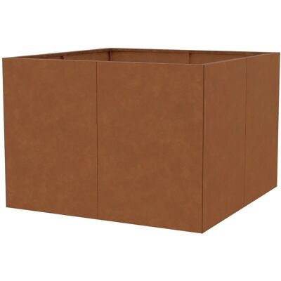 Floraworld Hochbeet Cortenstahl 100 x 100 x 70 cm Floraworld Hochbeet Cortenstahl 100 x 100 x 70 cm