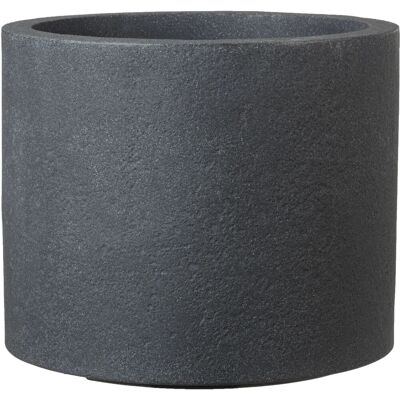 Scheurich Pflanzgefäß Riva Ø 48 cm x 41 cm Schwarz Granit Scheurich Pflanzgefäß Riva Ø 48 cm x 41 cm Schwarz Granit