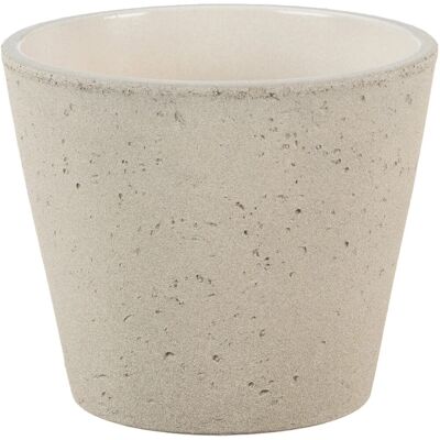 Scheurich Übertopf Roca 701 Ø 21 cm Taupe Stone Scheurich Übertopf Roca 701 Ø 21 cm Taupe Stone