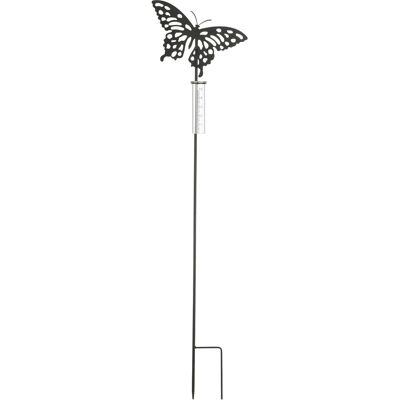 Mica Decorations Gartenstecker Regenmesser Schwarz Sortiment 2 29 x 7 x 118 cm Mica Decorations Gartenstecker Regenmesser Schwarz Sortiment 2 29 x 7 x 118 cm