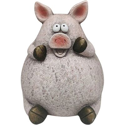Deko-Figur Schwein 29 cm Mehrfarbig Deko-Figur Schwein 29 cm Mehrfarbig