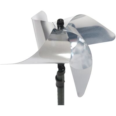 Ubbink Nature Windspiel Windmühle Vogelschreck Silber Ø 20 x 0,3 mm Ubbink Nature Windspiel Windmühle Vogelschreck Silber Ø 20 x 0,3 mm