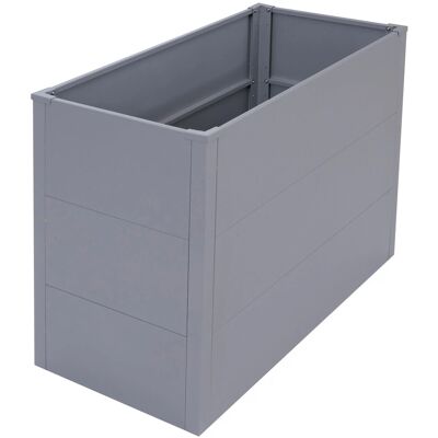 MCW Hochbeet P64 Blumenkasten Stahl 77x100x50cm Grau MCW Hochbeet P64 Blumenkasten Stahl 77x100x50cm Grau