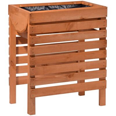 Dobar Hochbeet aus FSC zertifiziertem Holz 71 cm x 36 cm x 58 cm FSC® Dobar Hochbeet aus FSC zertifiziertem Holz 71 cm x 36 cm x 58 cm FSC®