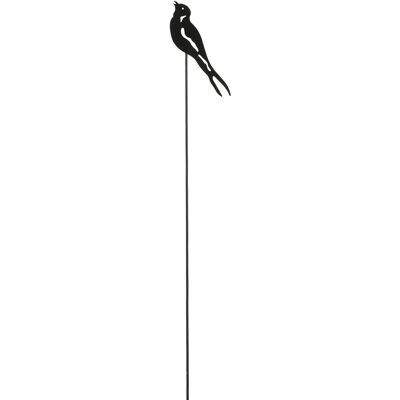 Mica Decorations Gartenstecker Schwalbe Schwarz 12,5 x 0,5 x 85 cm (LxBxH) Mica Decorations Gartenstecker Schwalbe Schwarz 12,5 x 0,5 x 85 cm (LxBxH)