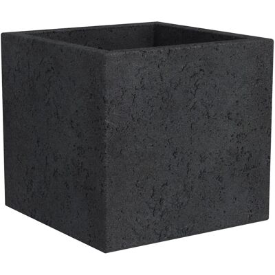 Scheurich Pflanzgefäß C-Cube 240 28,5 cm x 28,5 cm Stony Black Scheurich Pflanzgefäß C-Cube 240 28,5 cm x 28,5 cm Stony Black