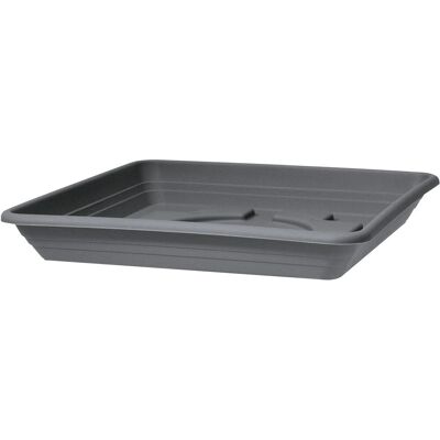 Scheurich Untersetzer Lara 39,9 cm x 39,9 cm Metallic Grey Scheurich Untersetzer Lara 39,9 cm x 39,9 cm Metallic Grey