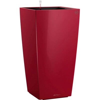 Lechuza® Pflanzgefäß Cubico Premium 40 cm x 40 cm Scarlet Rot hochglanz Lechuza® Pflanzgefäß Cubico Premium 40 cm x 40 cm Scarlet Rot hochglanz