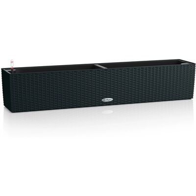 Lechuza® Pflanzgefäß Balconera Cottage 100 cm x 19 cm Graphit-Schwarz Lechuza® Pflanzgefäß Balconera Cottage 100 cm x 19 cm Graphit-Schwarz