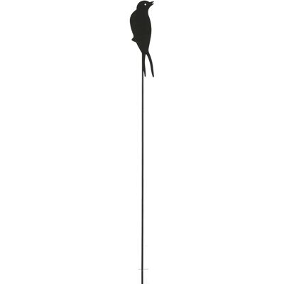 Mica Decorations Gartenstecker Schwalbe Schwarz 7,5 x 0,5 x 85 cm (LxBxH) Mica Decorations Gartenstecker Schwalbe Schwarz 7,5 x 0,5 x 85 cm (LxBxH)