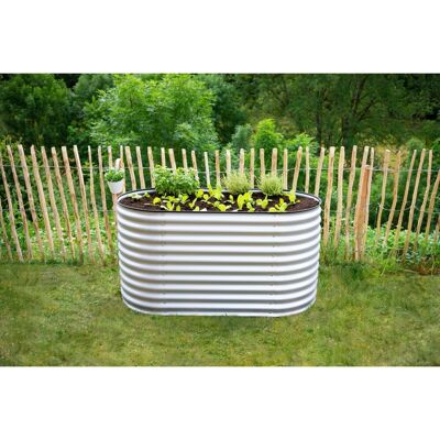 Westmann Hochbeet - 160x82x80cm - Silber - Garten Westmann Hochbeet - 160x82x80cm - Silber - Garten