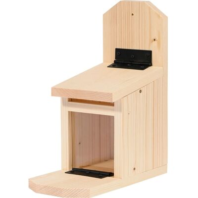 Dobar Eichhörnchen-Futterstation Pärnu 24 cm x 12 cm x 28 cm Natur FSC® Dobar Eichhörnchen-Futterstation Pärnu 24 cm x 12 cm x 28 cm Natur FSC®