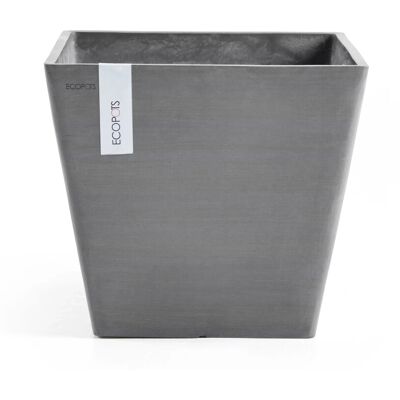 Ecopots Pflanztopf Rotterdam Grau (HxBxT) 26 x 30 x 30 cm Ecopots Pflanztopf Rotterdam Grau (HxBxT) 26 x 30 x 30 cm