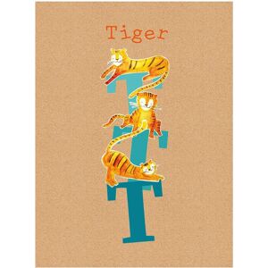 KOMAR ABC Animal T Poster - Bunt, 70cm x 50cm - Poster KOMAR ABC Animal T Poster - Bunt, 70cm x 50cm - Poster
