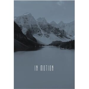 KOMAR Word Lake In Motion Steel Bunt Poster - Poster KOMAR Word Lake In Motion Steel Bunt Poster - Poster