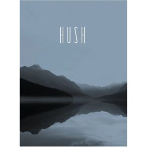 KOMAR - Word Lake Hush Steel - Natur - 30x40 - Poster KOMAR - Word Lake Hush Steel - Natur - 30x40 - Poster