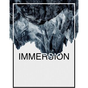 KOMAR - Immersion Steel - 30x40 cm - Abstrakt KOMAR - Immersion Steel - 30x40 cm - Abstrakt