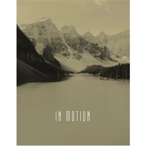 KOMAR Word Lake In Motion Sand - Natur, bunt, rechteckig - Poster KOMAR Word Lake In Motion Sand - Natur, bunt, rechteckig - Poster