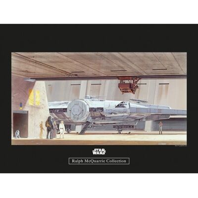 Komar Wandbild Star Wars Hangar 40 x 30 cm Komar Wandbild Star Wars Hangar 40 x 30 cm