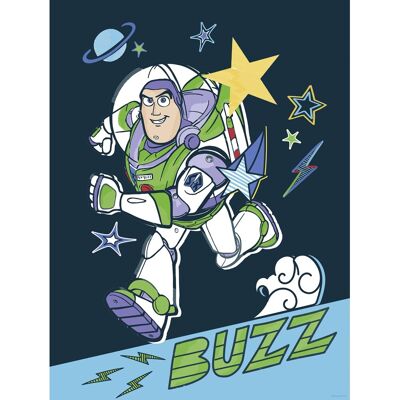 Komar Wandbild Disney and Pixar Toy Story Buzz 30 cm x 40 cm Bunt Komar Wandbild Disney and Pixar Toy Story Buzz 30 cm x 40 cm Bunt