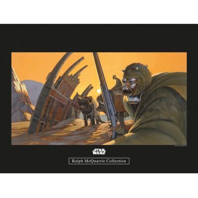 Komar Wandbild Star Wars Tusken 40 x 30 cm Komar Wandbild Star Wars Tusken 40 x 30 cm