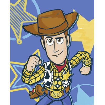 Komar Wandbild Disney and Pixar Toy Story Woody 40 cm x 50 cm Blau Komar Wandbild Disney and Pixar Toy Story Woody 40 cm x 50 cm Blau
