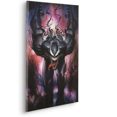 Komar Keilrahmenbild Marvel Venom Attack Schwarz Komar Keilrahmenbild Marvel Venom Attack Schwarz