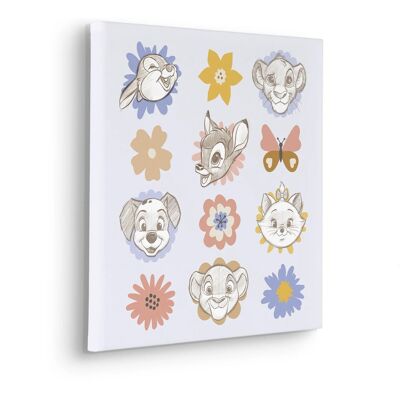 Komar Keilrahmenbild Disney Classics Flowerheads Beige Komar Keilrahmenbild Disney Classics Flowerheads Beige