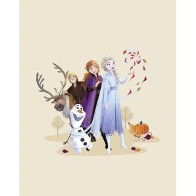 Komar Wandbild Disney Frozen Autumn Feeling 40 cm x 50 cm Beige Komar Wandbild Disney Frozen Autumn Feeling 40 cm x 50 cm Beige