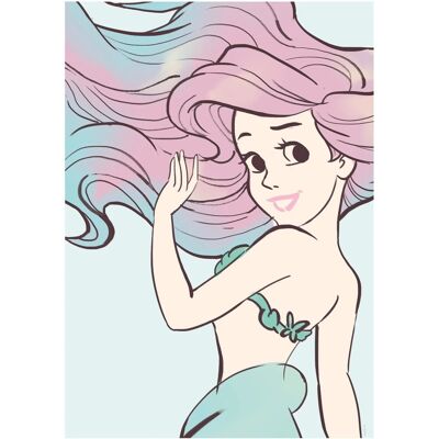 Komar Wandbild Ariel Aquarell 30 x 40 cm Komar Wandbild Ariel Aquarell 30 x 40 cm