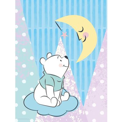 Komar Wandbild Winnie Pooh Moon 30 x 40 cm Komar Wandbild Winnie Pooh Moon 30 x 40 cm