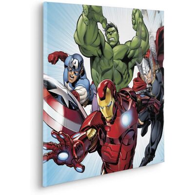Komar Keilrahmenbild Marvel Avengers Teampower Bunt Komar Keilrahmenbild Marvel Avengers Teampower Bunt