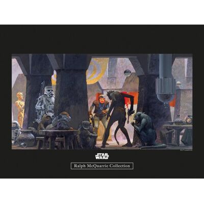 Komar Wandbild Star Wars Streets 40 x 30 cm Komar Wandbild Star Wars Streets 40 x 30 cm