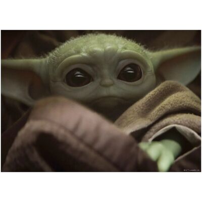 Komar Wandbild Mandalorian The Child Cute Face 40 cm x 30 cm Komar Wandbild Mandalorian The Child Cute Face 40 cm x 30 cm