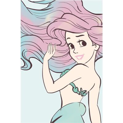 Komar Wandbild Ariel Aquarell 50 x 70 cm Komar Wandbild Ariel Aquarell 50 x 70 cm