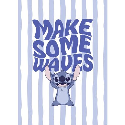 Komar Wandbild Disney Lilo and Stitch Make Some Waves 50 cm x 70 cm Komar Wandbild Disney Lilo and Stitch Make Some Waves 50 cm x 70 cm