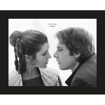 Komar Wandbild Star Wars Love 50 x 40 cm Komar Wandbild Star Wars Love 50 x 40 cm